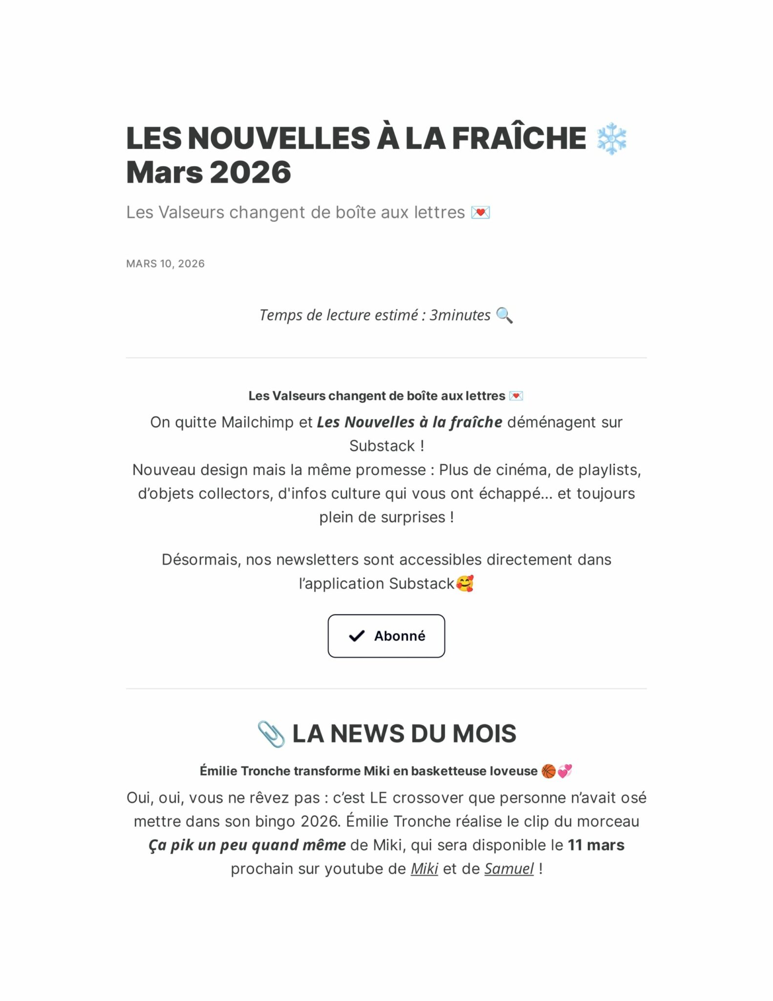 LES VALSEURS - LES NOUVELLES À LA FRAÎCHE ❄️ Mars 2026_page-0001